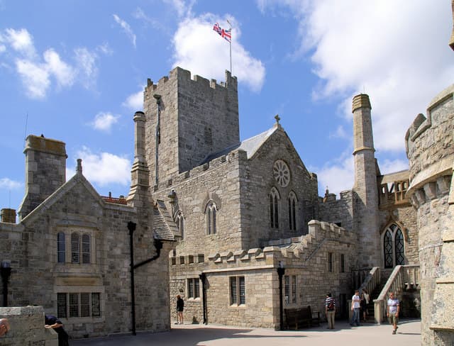 The Church of Saint Michael in St Michael's Mount, Cornwall