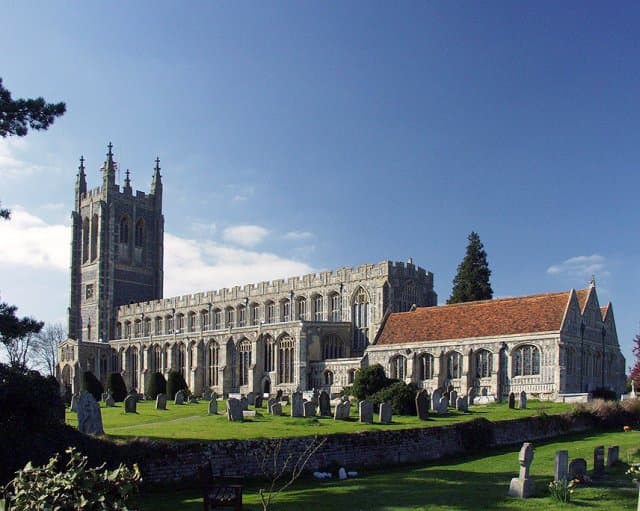 Holy Trinity Church, Long Melford in Long Melford, Suffolk