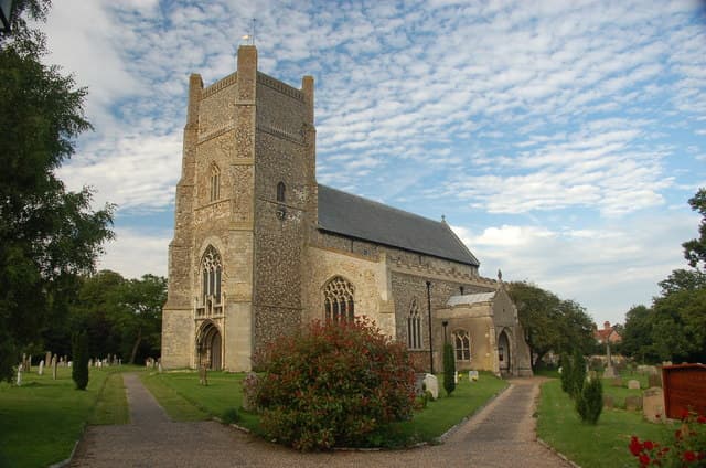 St Bartholomews Church in Orford, Suffolk