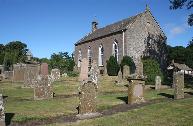 Rescobie Parish Kirk And Churchyard in Forfar, Angus