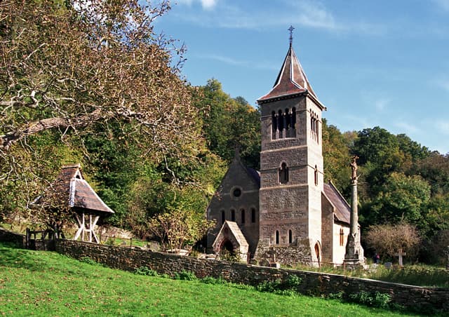 Church of St Margaret in Welsh Bicknor, Gloucestershire