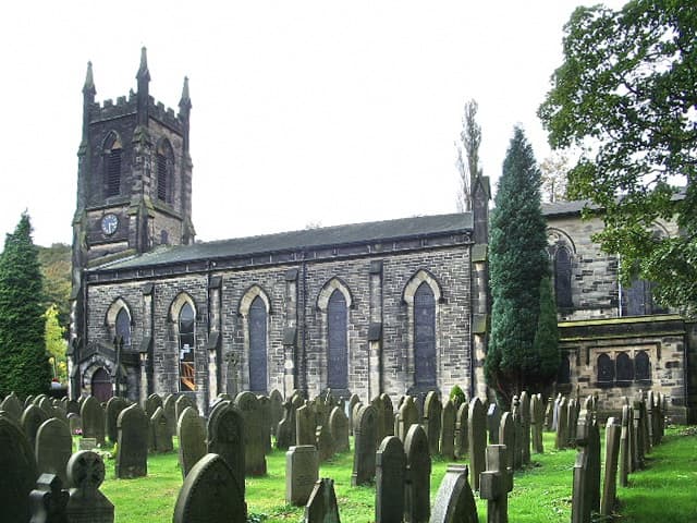 Church of St James in Hebden Bridge, West Yorkshire