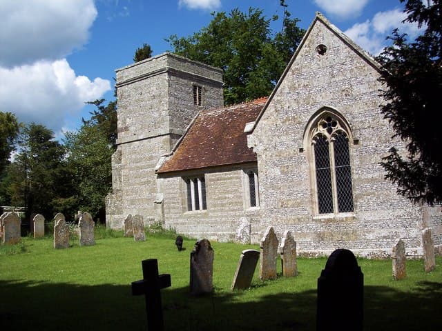 Church of All Saints in Tarrant Monkton, Dorset