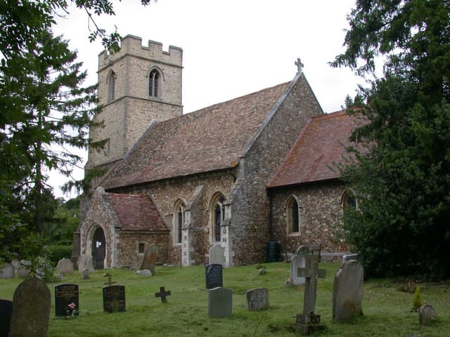 Parish Church of St Michael and All Angels in Caldecote, Cambridgeshire