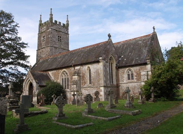 Church of St James the Less in Okehampton, Devon