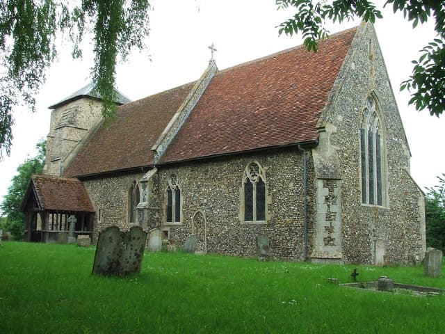 St Nicholas' Church in Lawshall, Suffolk