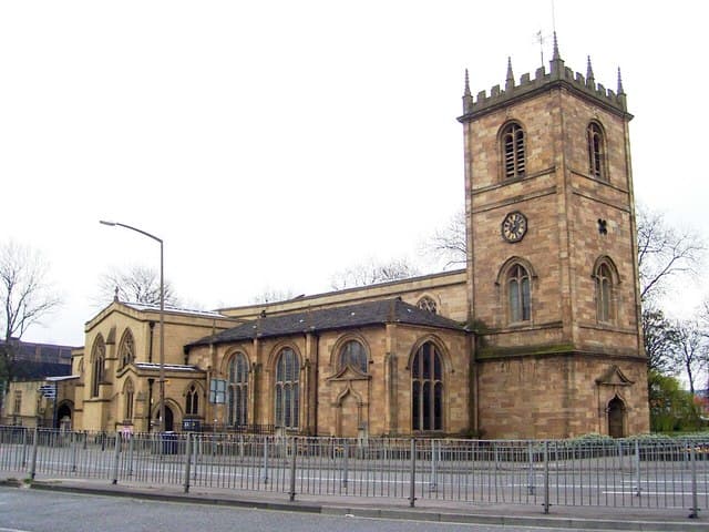 Dewsbury Minster Church of All Saints in Dewsbury, West Yorkshire