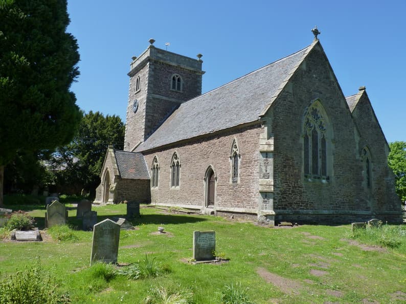 Church of St Edith in Church Pulverbatch, Shropshire