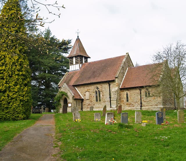Church of Holy Trinity in Sidbury, Shropshire