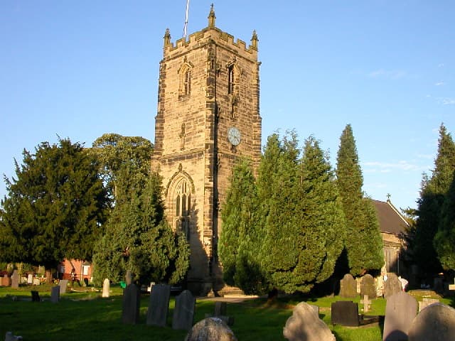 Church of St James in Nuneaton, Warwickshire