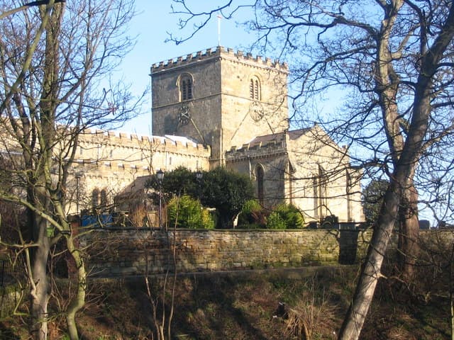 Saint Oswald's Church in Filey, North Yorkshire