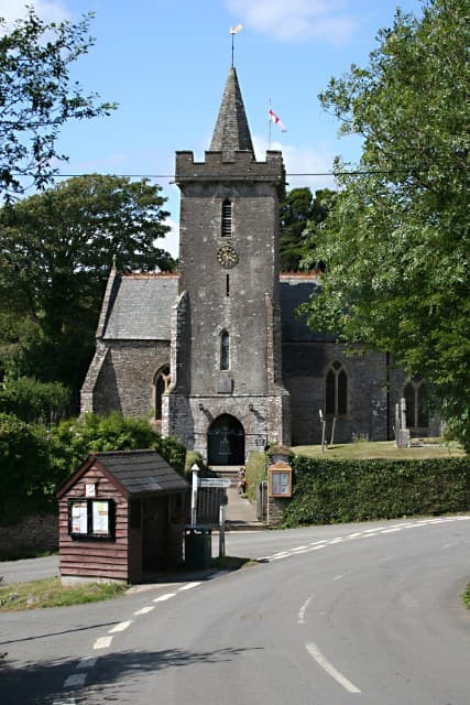 Church of All Hallows in Ringmore, Devon