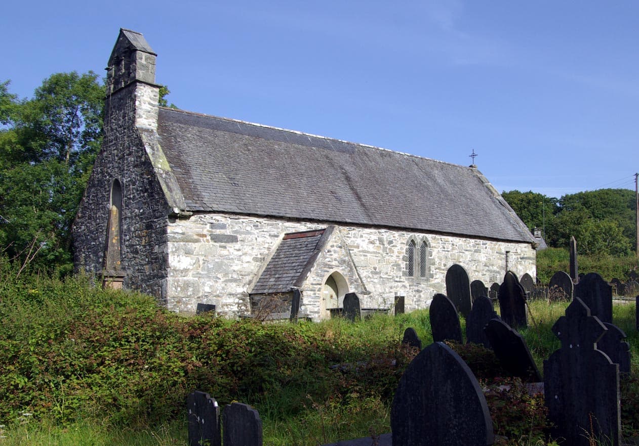 St Brothen's Church in Llanfrothen, Gwynedd