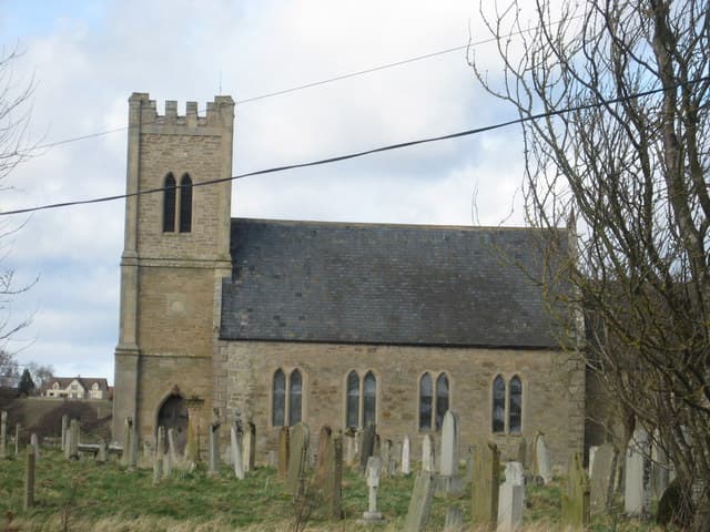 Church of St Cuthbert in Carham, Scottish Borders