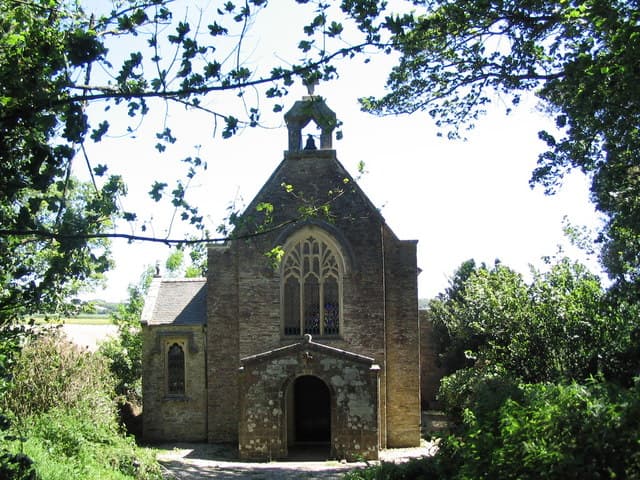 Tregaminion Church in Fowey, Cornwall