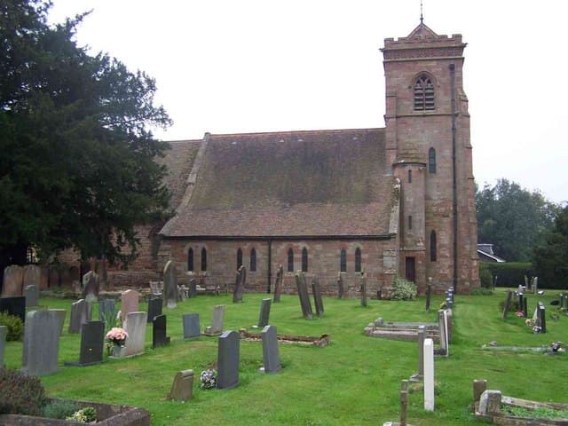 Church of St Cuthbert in Albrighton, Shropshire
