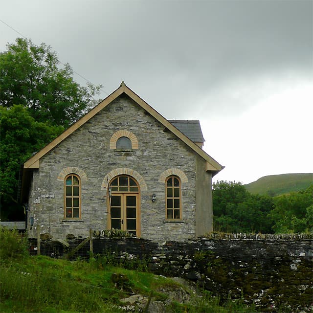 Cwmmoiro Calvinistic Methodist Schoolroom in Ystrad Meurig, Ceredigion