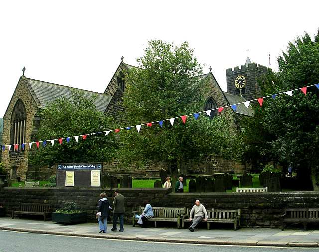 Otley All Saints Parish Church in Otley, West Yorkshire