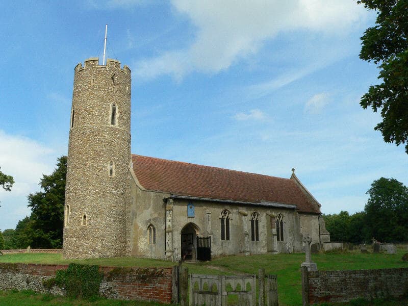 Church of All Saints in Frostenden, Suffolk