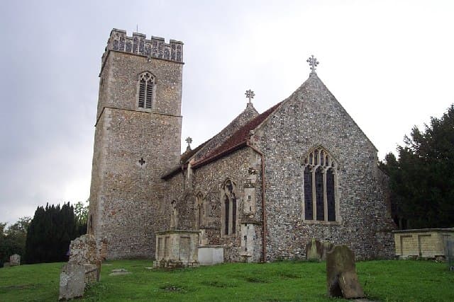 Church of St Botolph in Burgh, Suffolk