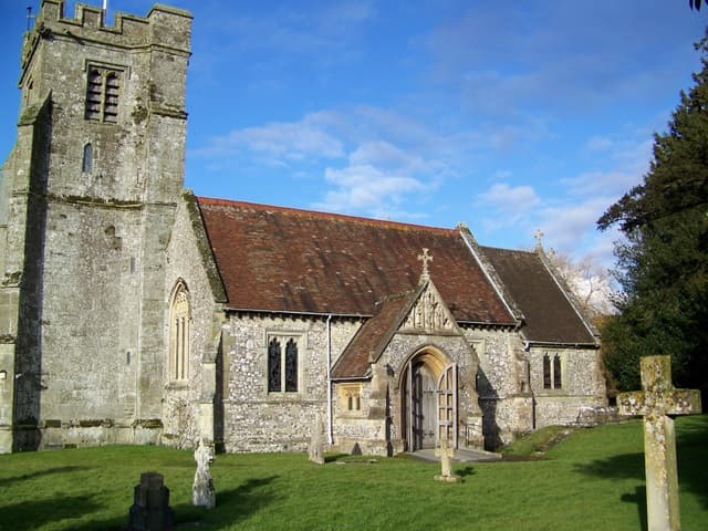 Church of St Nicholas in Child Okeford, Dorset