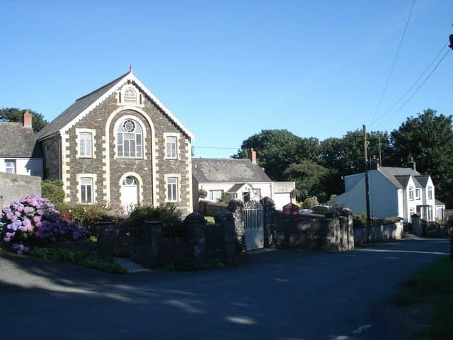 Bethel Congregational Chapel in Casnewydd Bach / Little Newcastle, Pembrokeshire