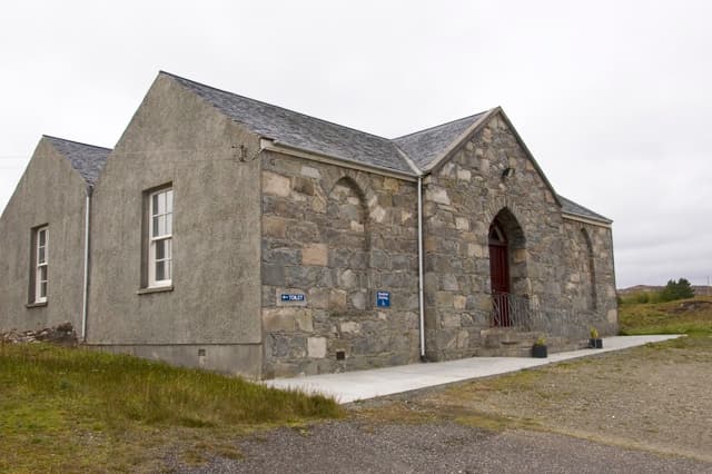 Manish Free Church, Harris in Outer Hebrides, Na h-Eileanan Siar