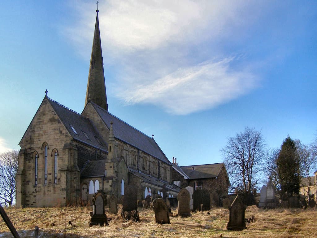 Church of Saint James the Apostle in Rochdale, Greater Manchester