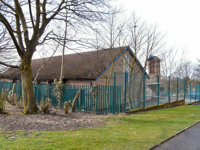Roman Catholic Church Of The Holy Rosary, Fitton Hill in Oldham, Greater Manchester