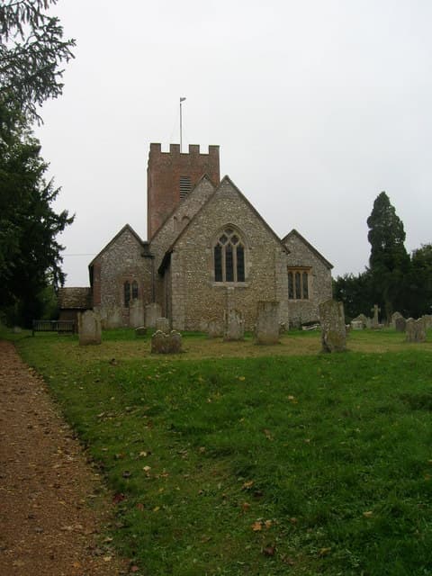 Church of St Andrew in Tichborne, Hampshire