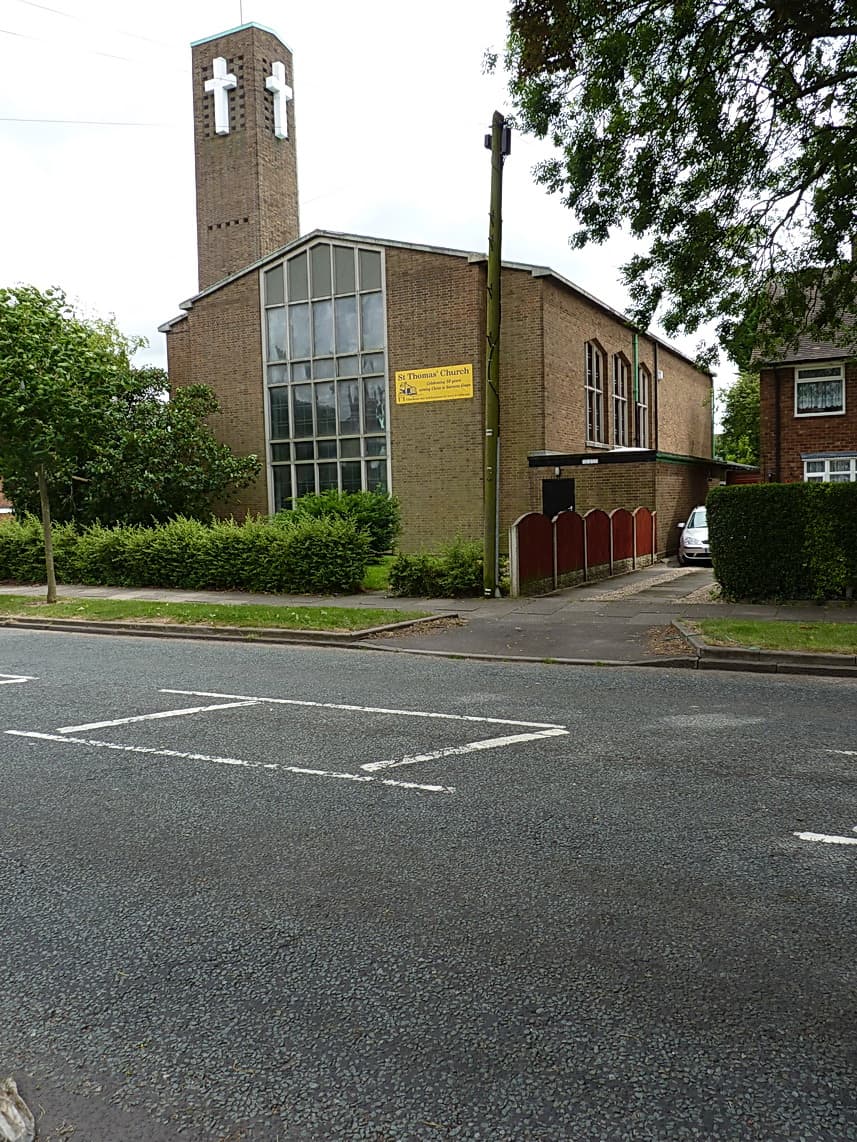 St Thomas' Church Garretts Green in Birmingham, West Midlands