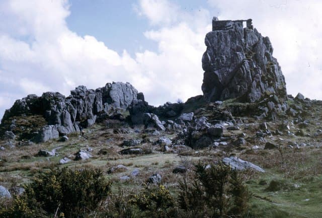 Chapel of St Michael at Roche Rock in Stenalees, Cornwall