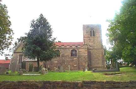 Church of St John the Baptist in Sheffield, Derbyshire