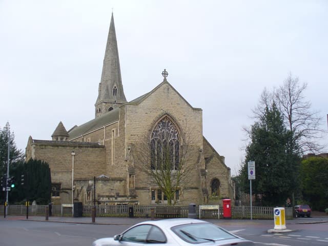 St Mark's Church in Surbiton, Greater London