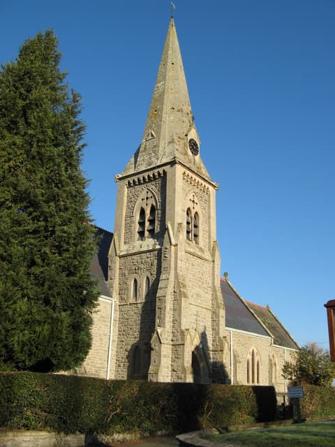 Church of St. Tyssil in Montgomery, Powys