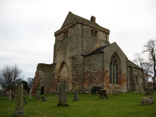 Crichton Collegiate Church in Dalkeith, Midlothian