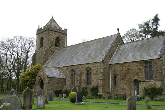 Church of St John Evangelist in Calder Vale, Lancashire