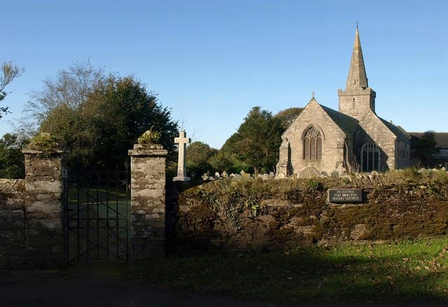 Church of St Lawrence in Bigbury, Devon