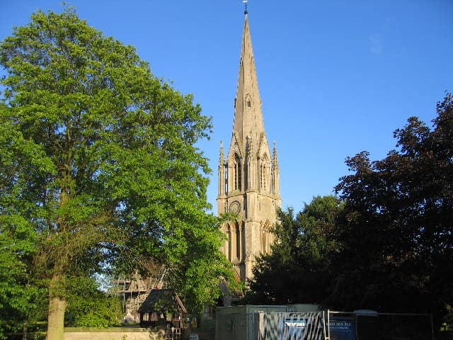 Church of All Saints in Warwick, Warwickshire