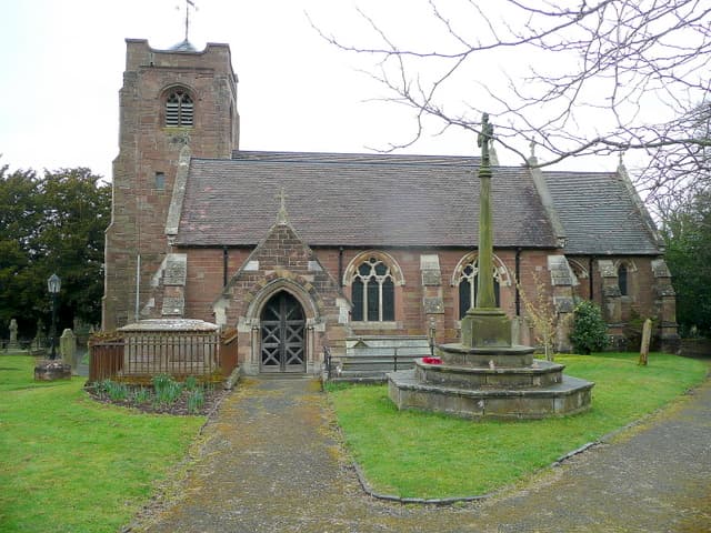 Parish Church of St Peter in Dudley, West Midlands