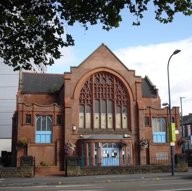 Hyson Green Methodist Free Church in Nottingham, Nottinghamshire