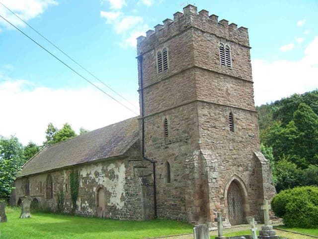 Church of St Catherine in Abdon and Heath, Shropshire