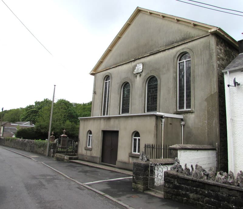 Yorath Chapel in Cwm-Twrch Isaf, Powys