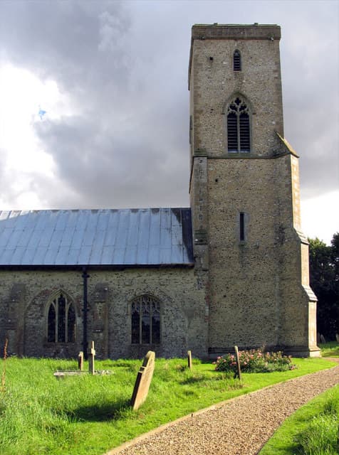 Church of All Saints in Brinton, Norfolk