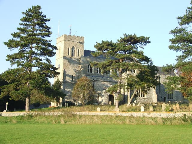 Church of St Peter in Moulton, Suffolk