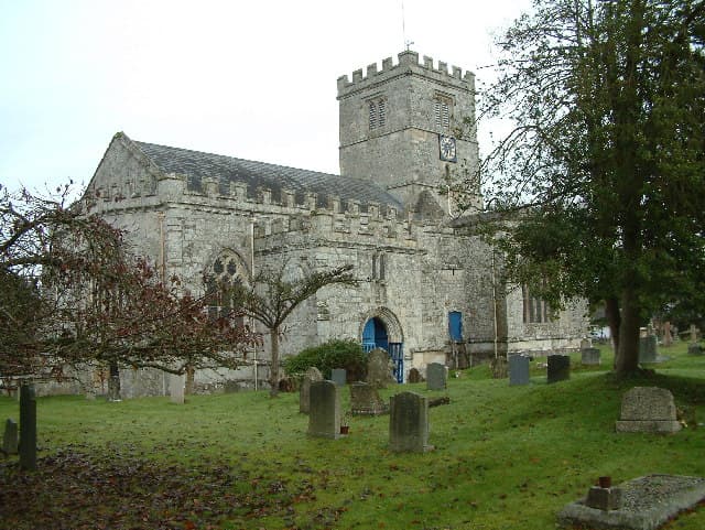 Church of All Saints in Broad Chalke, Wiltshire