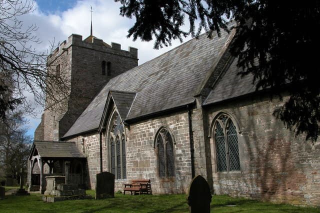 Church of St Andrew in Allensmore, Herefordshire