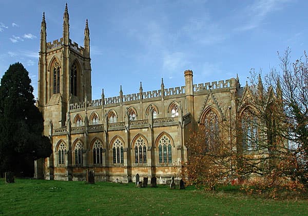 Church of St Peter ad Vincula in Hampton Lucy, Warwickshire