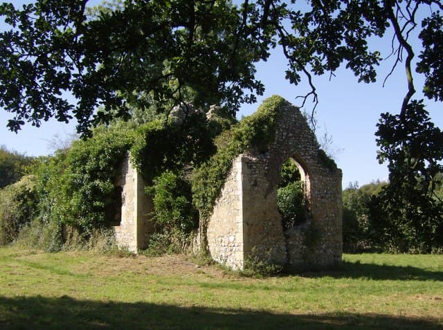 Bix old church in Bix and Assendon, Oxfordshire
