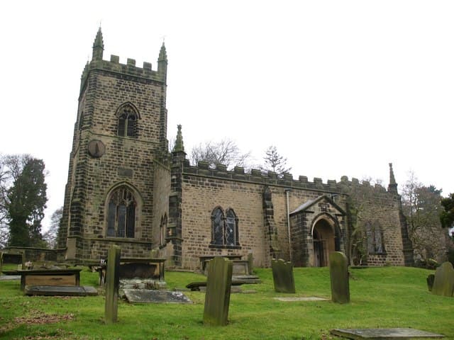 Church of All Saints in Kirkby Overblow, North Yorkshire